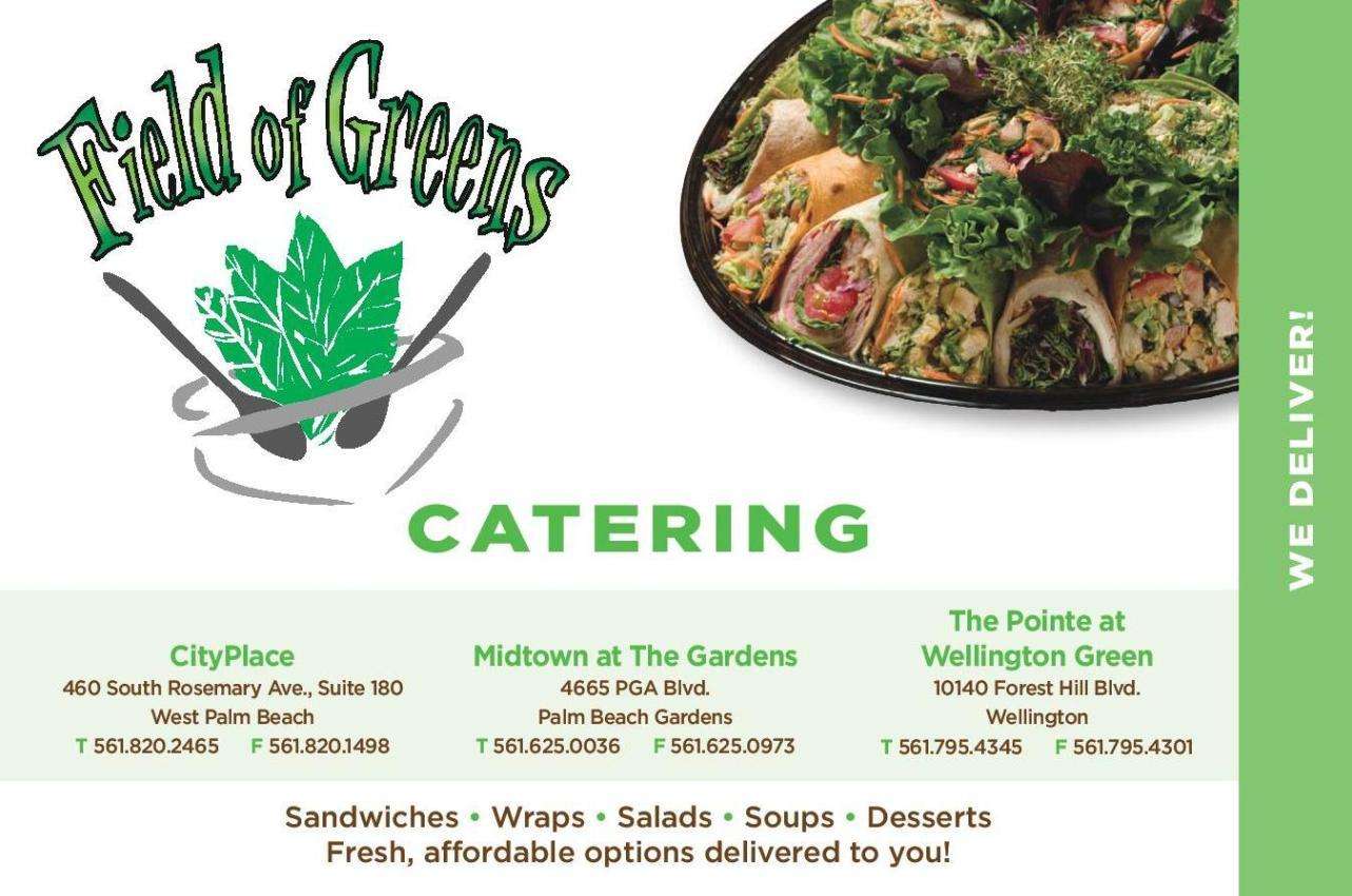 Menu at Field of Greens West Palm Beach pub & bar, West Palm Beach, 412 Clematis St