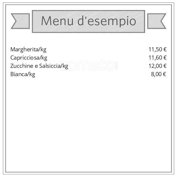 Menu di Pizza House 