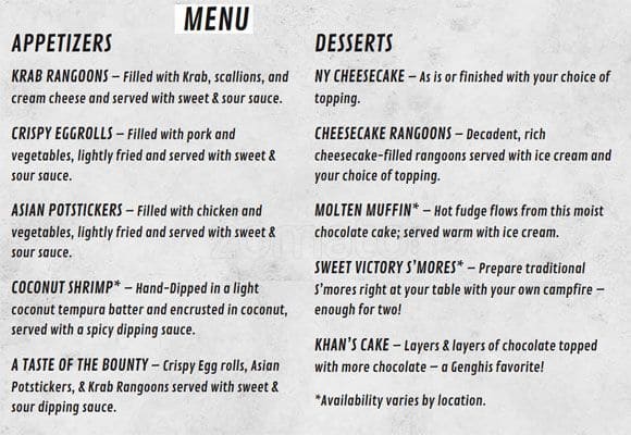 HuHot Menu, Menu for HuHot, Fort Logan, Denver - Urbanspoon/Zomato