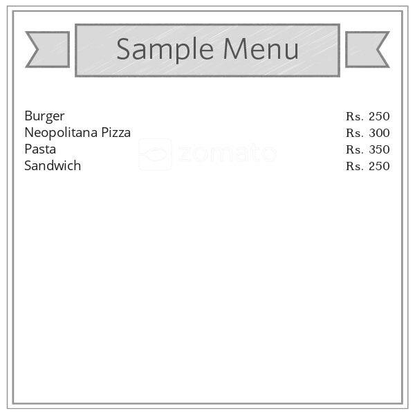 Pure Eats Restro menu