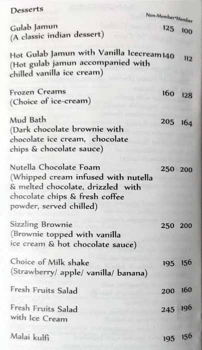 Prasad Food Divine menu