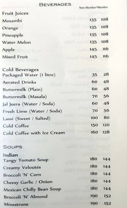 Prasad Food Divine menu