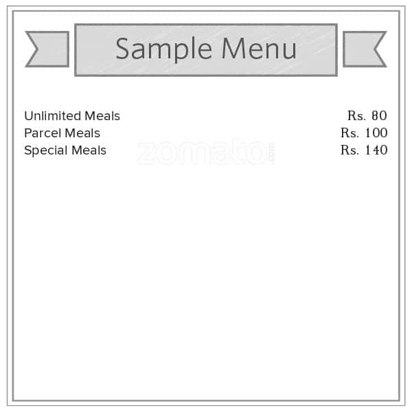 Nellore Vari Mess- Hotel Chandras menu