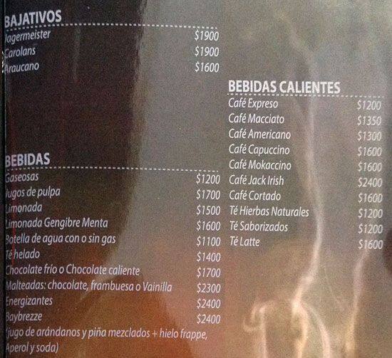 George menu