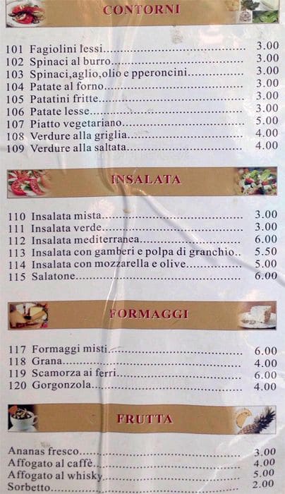 Menu di Ristorante Cinese Ruihao 