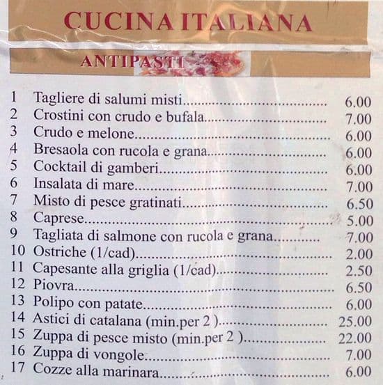 Menu di Ristorante Cinese Ruihao 