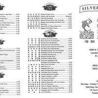 Silver Pond Menu Menu For Silver Pond Lauderdale Lakes Miami