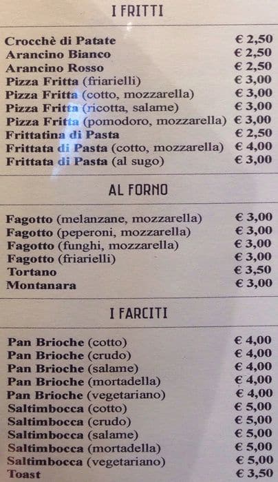 Menu di Bistró 24 