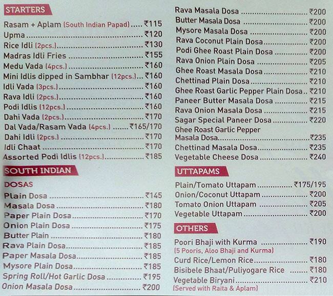 Sagar Ratna Menu Menu For Sagar Ratna Connaught Place New Delhi Sagar ratna, second floor, phoenix mall, bareilly bareilly 9997792999. sagar ratna menu menu for sagar ratna