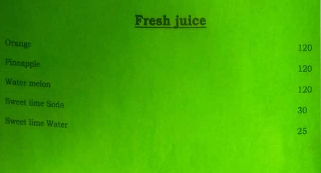 Anand's 44 Restaurant With Bar menu