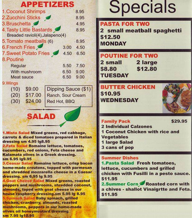 Zuni Grill Menu, Menu for Zuni Grill, Nepean, Ottawa Urbanspoon/Zomato