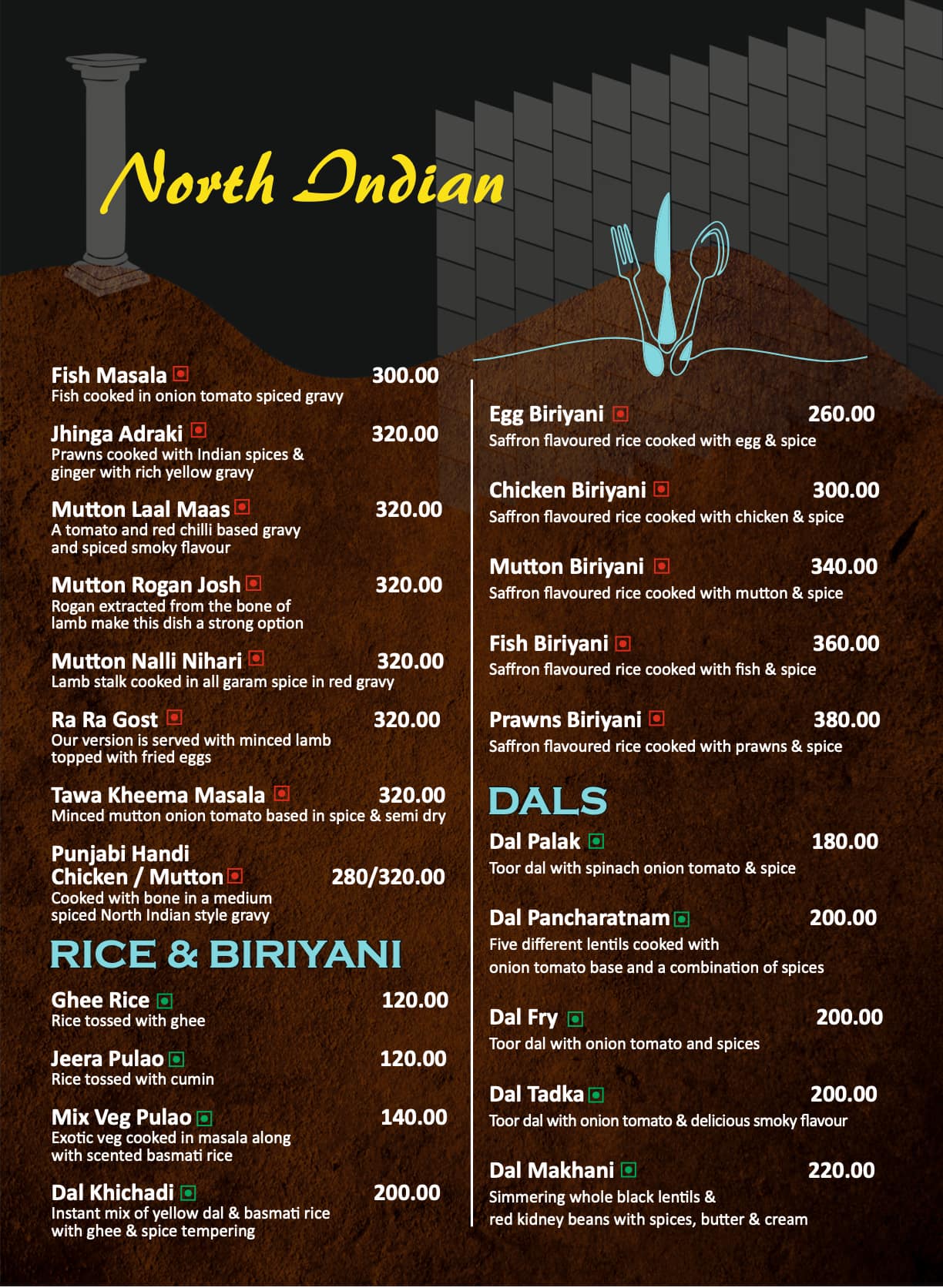 Menu at Pillar 129 Multicuisine Restaurant, Coimbatore
