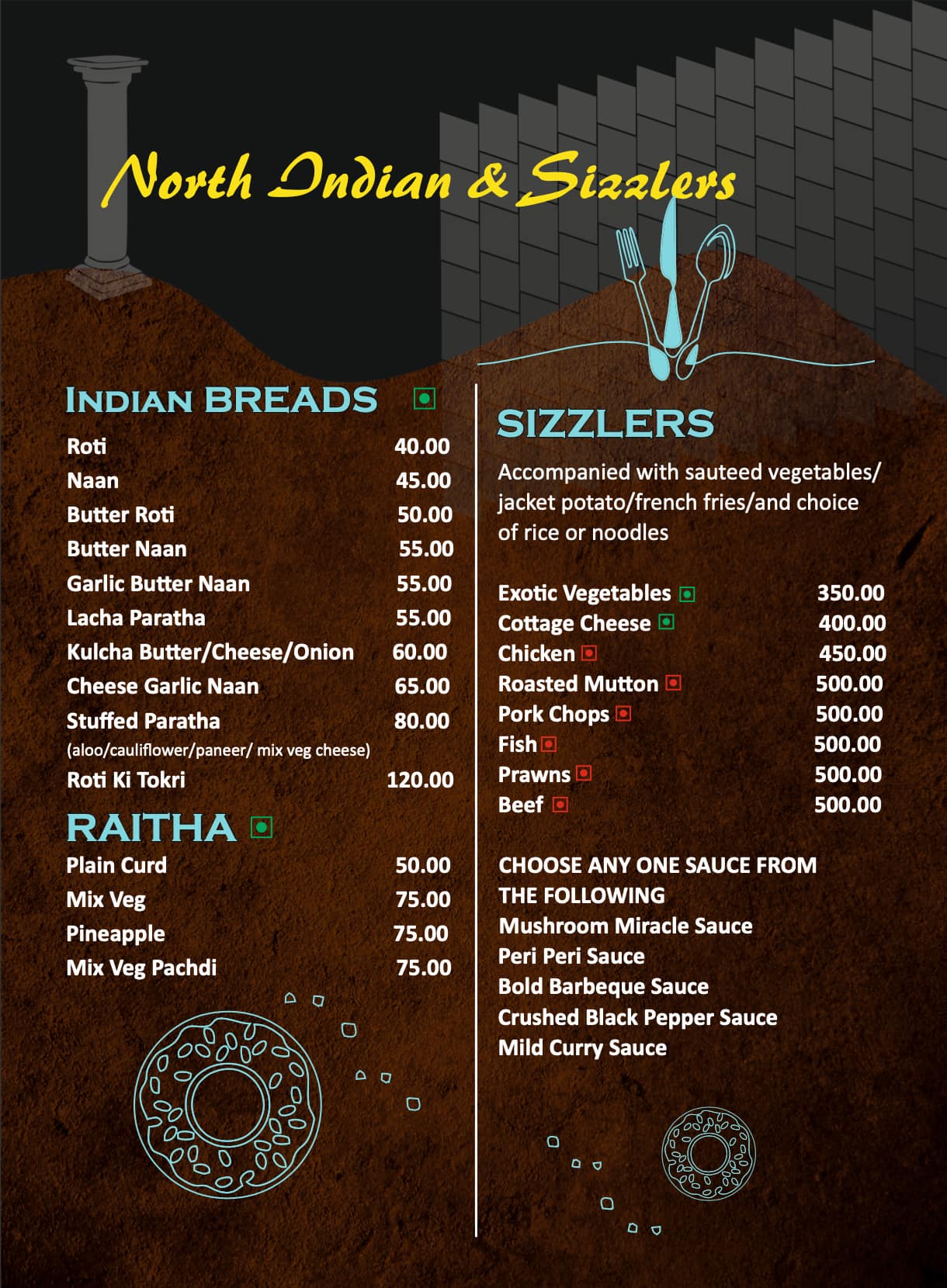 Menu at Pillar 129 Multicuisine Restaurant, Coimbatore
