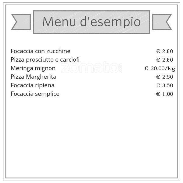 Menu di Brianti 