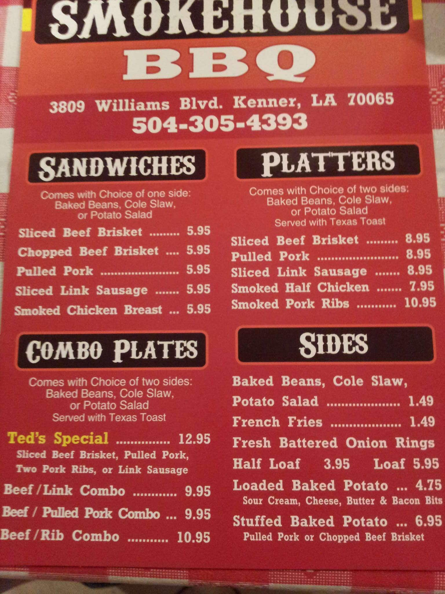 menu-at-ted-s-smokehouse-bbq-kenner