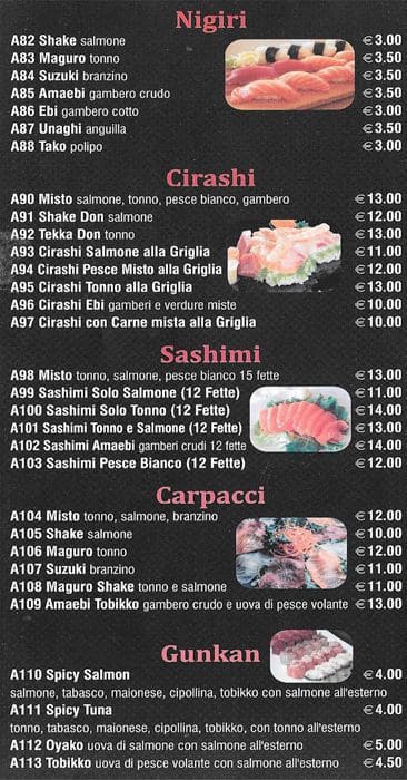 Menu di Bontà 