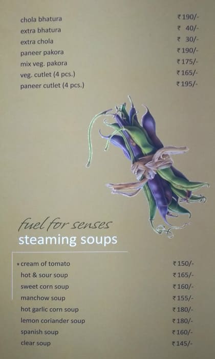 Bayleaf menu