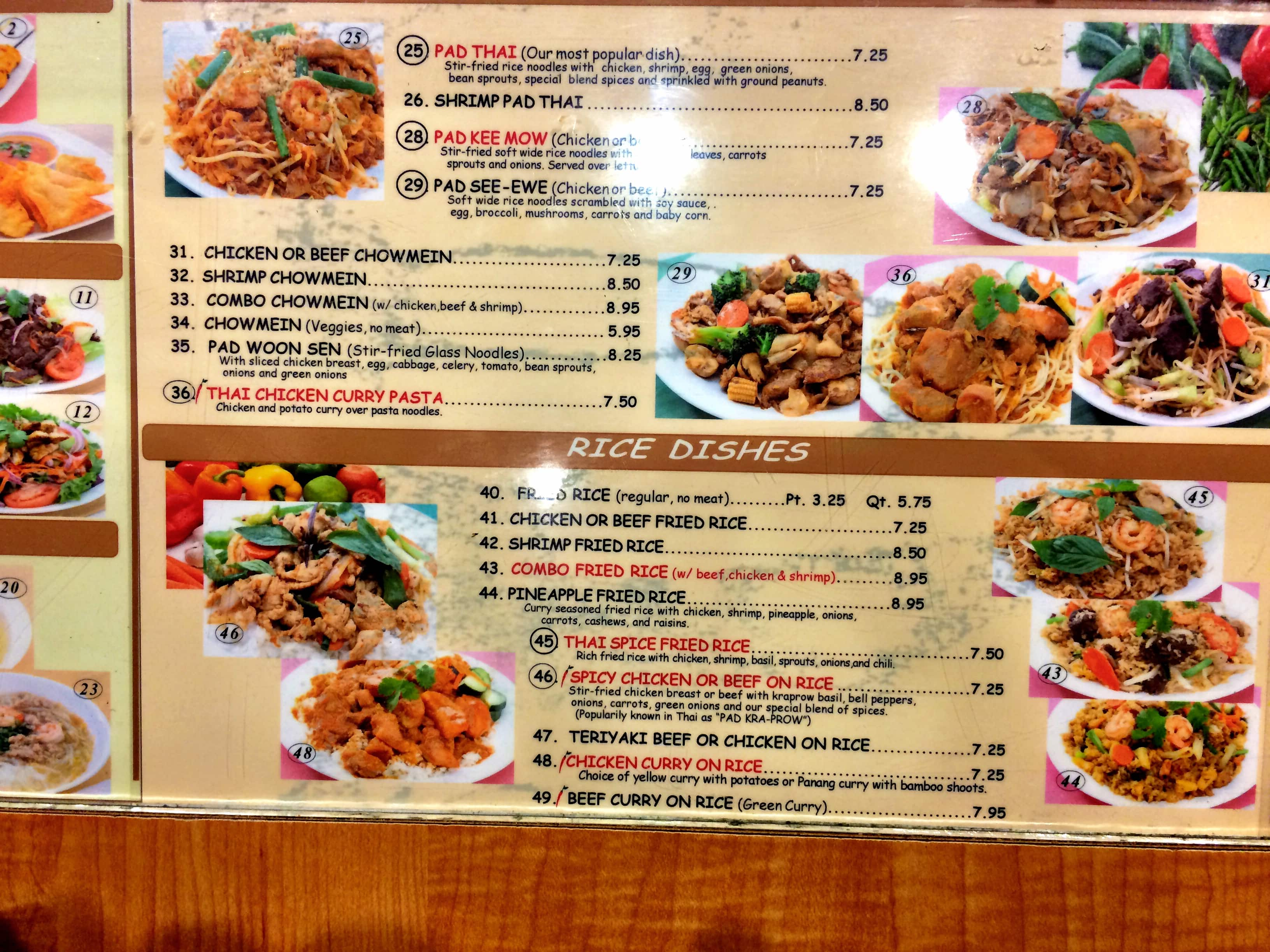 Thai Spice Xpress Menu, Menu for Thai Spice Xpress, Irvine, Orange ...