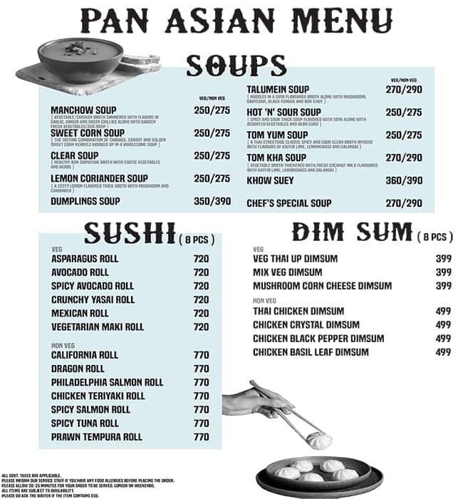 Menu of Bon Gateau, Sector 67, Mohali