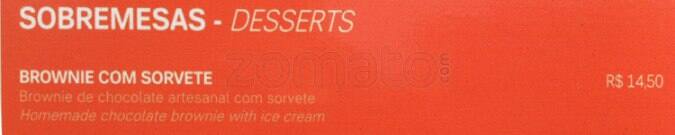 Rio Nextel cardápio