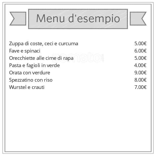 Menu di La Liberazione 