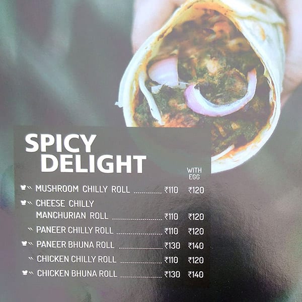 Rolls Mania Menu, Menu For Rolls Mania, Senapati Bapat Road, Pune - Zomato