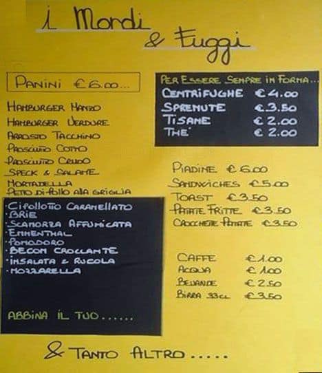 Menu di Rolling Kitchen 