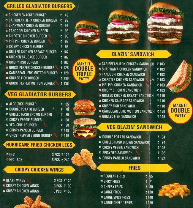 Stabbers Menu, Menu for Stabbers, East Patel Nagar, New Delhi - Zomato