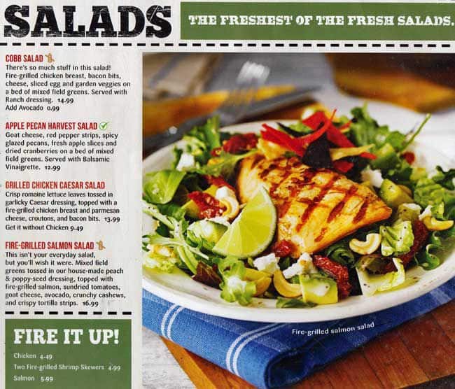 Menu at Montana's pub & bar, Ottawa, Merivale Rd