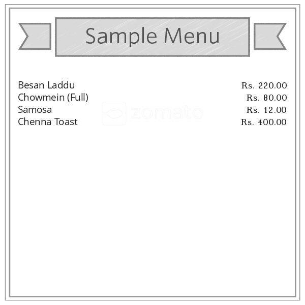 Aggarwal Bikaneri Sweets menu