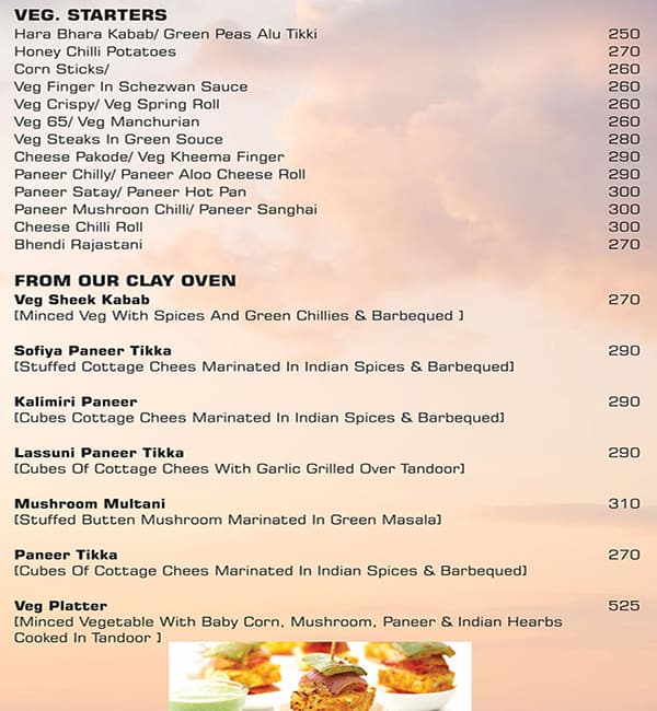 Menu of Sai Nidhi, Airoli, Navi Mumbai