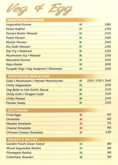 Buhari menu