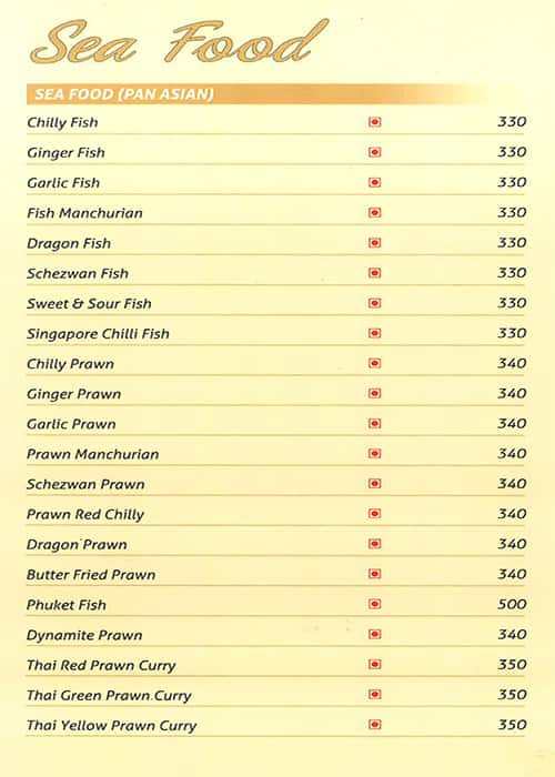 Buhari menu