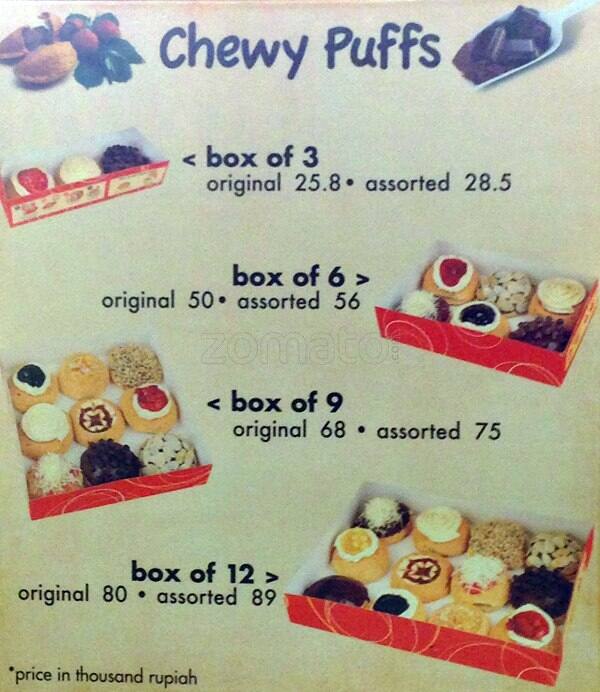 Chewy Junior Menu, Menu for Chewy Junior, Senayan, Jakarta Zomato Indonesia