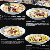 La Piccola Italia Menu Menu Para La Piccola Italia Quilicura Santiago Carta Piccola Italia Hora Feliz