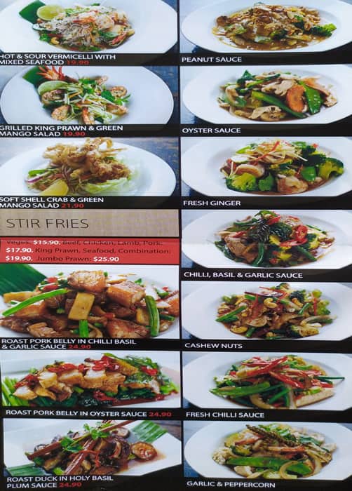 Menu at Holy Basil Parramatta restaurant, Parramatta, Shop 5/330 Church St