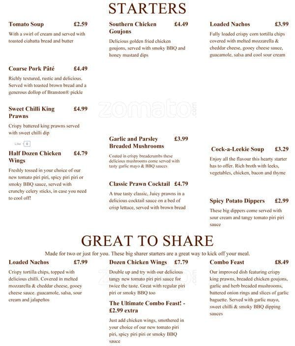 brewers-fayre-menu-menu-for-brewers-fayre-dagenham-london-zomato-uk