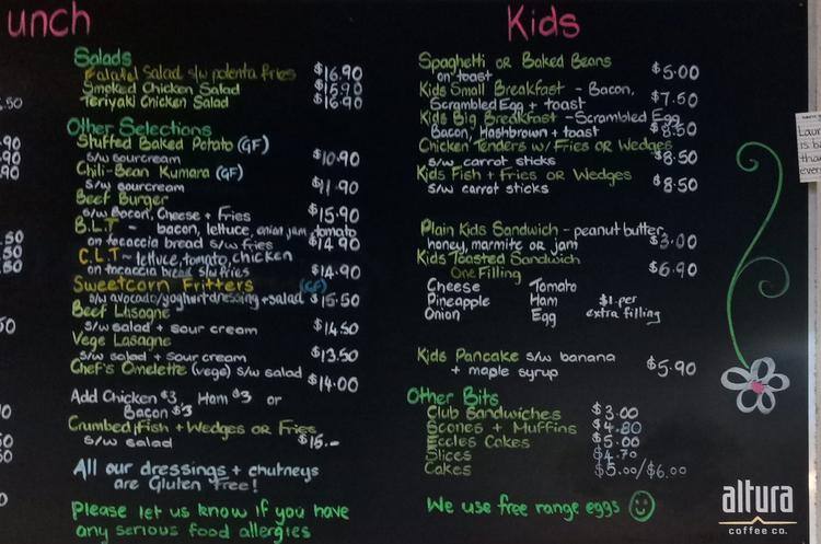 Kings Garden Cafe Menu Menu For Kings Garden Cafe Wairau Valley