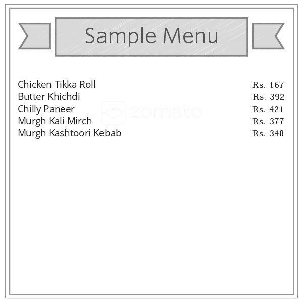 Noor's Kitchen menu