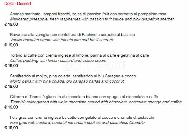 Menu di Guida Ballerino 