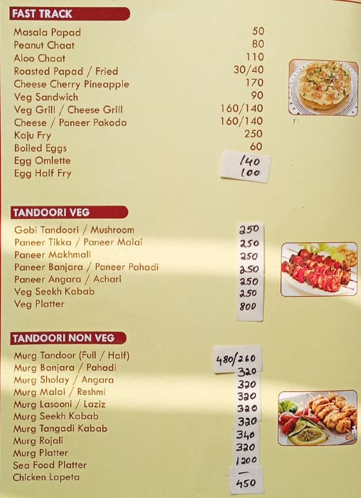 Menu at Kapila Garden Restaurant, Pune