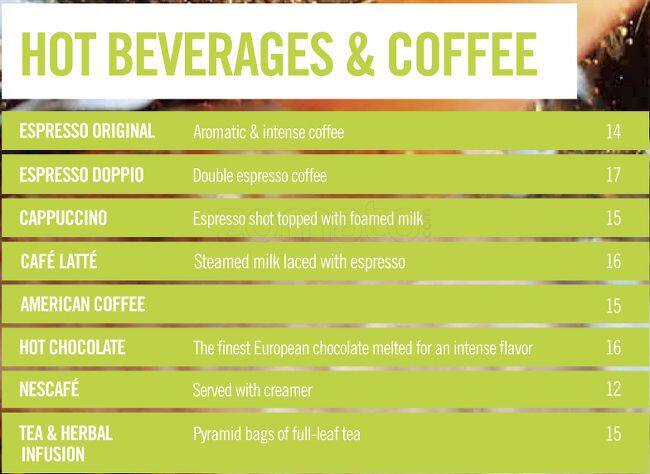 Crepaway menu