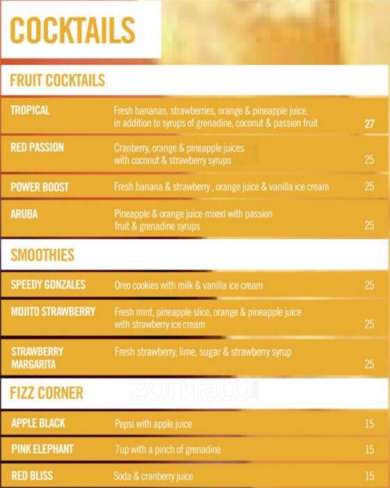 Crepaway menu