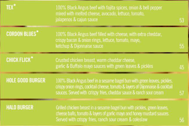 Crepaway menu