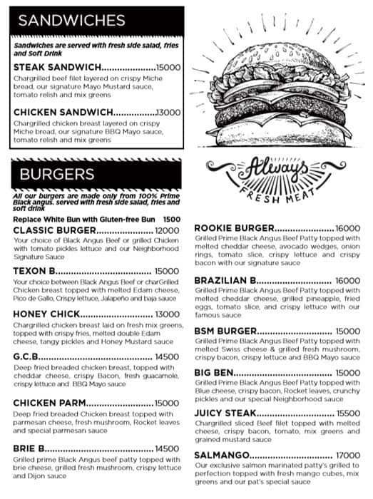 Neighborhood Menu, Menu for Neighborhood, Jbeil, Jbeil District