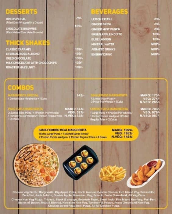 New York Pizza Express Menu at Lawrence Robinson blog