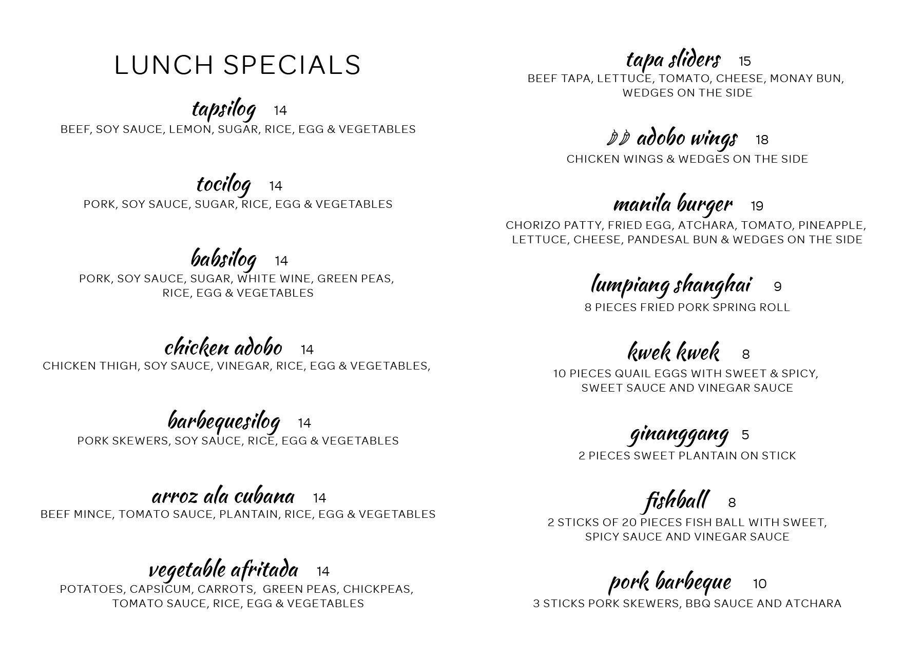 Sari Sari Filipino Kitchen Christchurch Central Christchurch