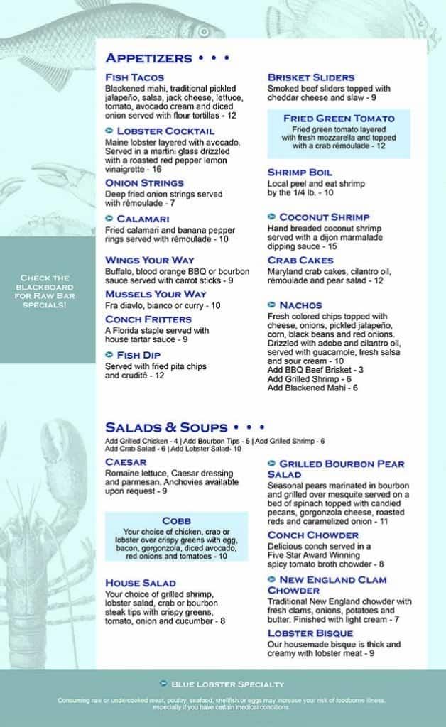 Jupiter Pointe Bar & Grill Menu Urbanspoon/Zomato