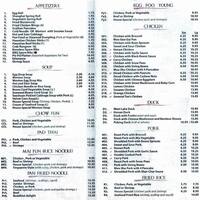 Chin S Kitchen Menu Menu For Chin S Kitchen Doylestown Bucks County