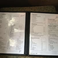 Fran S Family Restaurant Summersville Urbanspoon Scanned Menu For Fran 039 S Family Restaurant